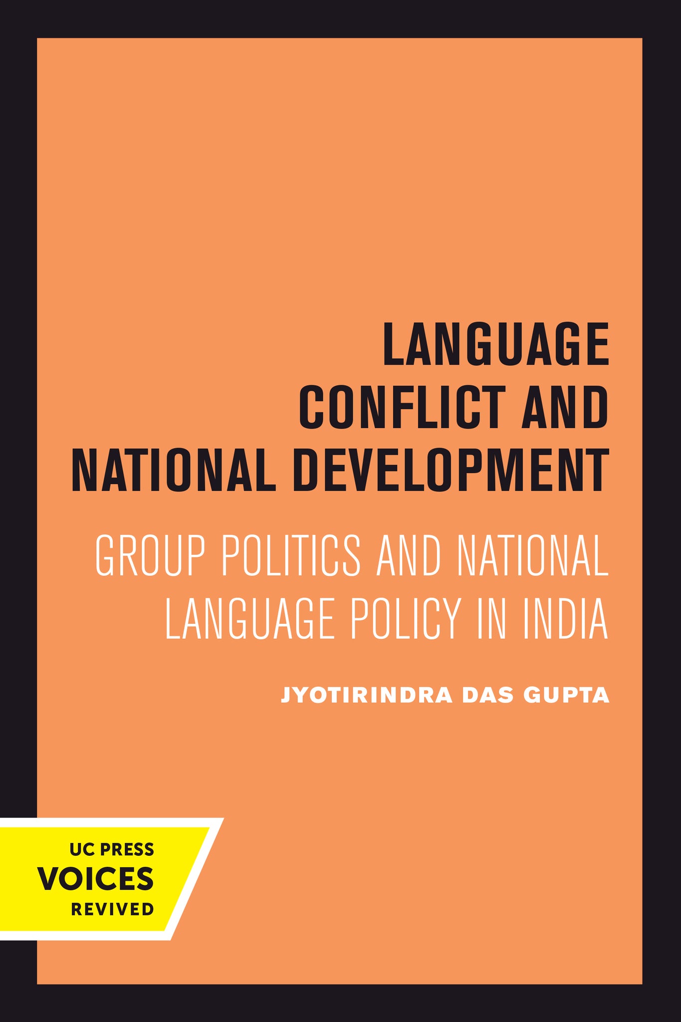 Cover image for Language Conflict and National Development ISBN 9780520377998